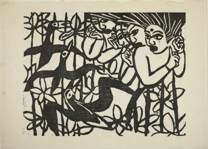 Yaksa (Yasha-o), from the series Kegon-fu