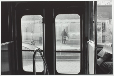 Looking Out the Bus Doors, State Street, Chicago