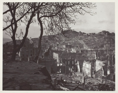 City View (North to Telegraph Hill?) San Francisco Earthquake and Fire