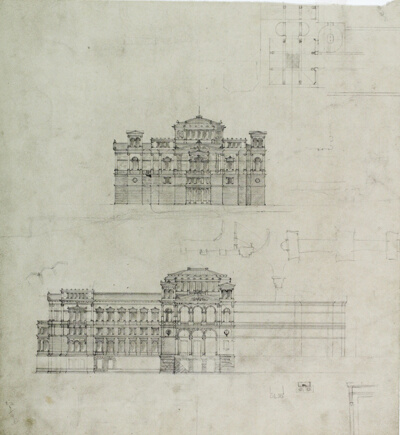Design Projects, Elevation Studies and Plan