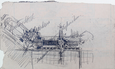 Panama-Pacific International Exposition, San Francisco, California, Concept Sketch