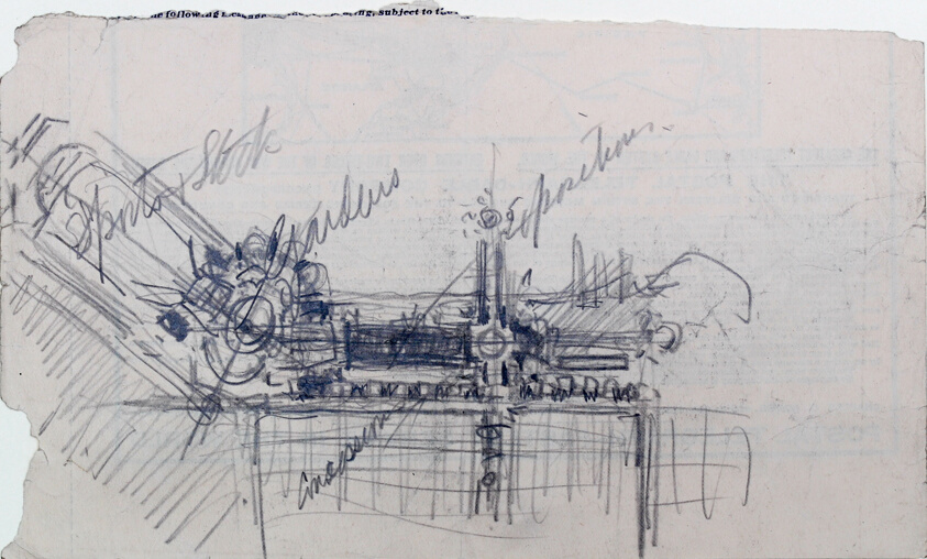 Panama-Pacific International Exposition, San Francisco, California, Concept Sketch