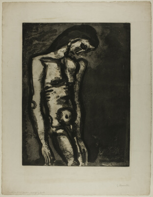 Forever Scourged, plate three from Miserere