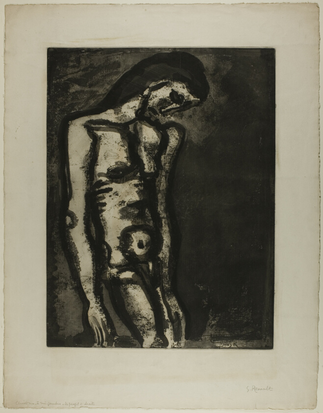 Forever Scourged, plate three from Miserere