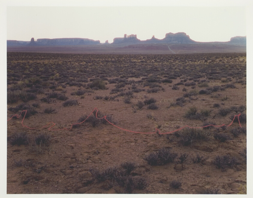 Monument Valley with Red String, Monument Valley, Utah