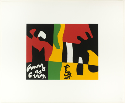 Composition, from X + X (Ten Works by Ten Painters)