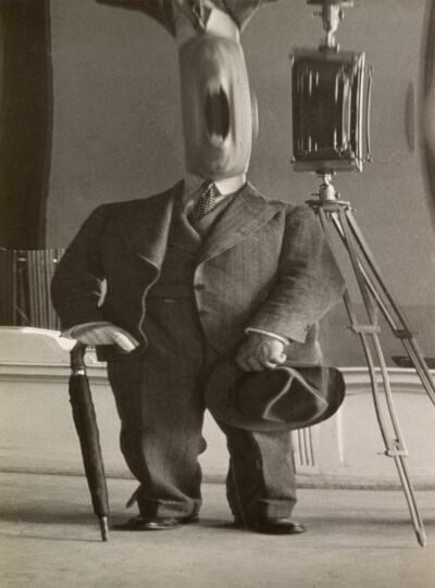 Untitled (Portrait of Carlo Rim; Distortion in Suit)