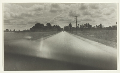 Untitled, from the series "Sur la Route: Huit Photographies Prises Entre Paris et Marseille ou Entre Paris et Biarritz"