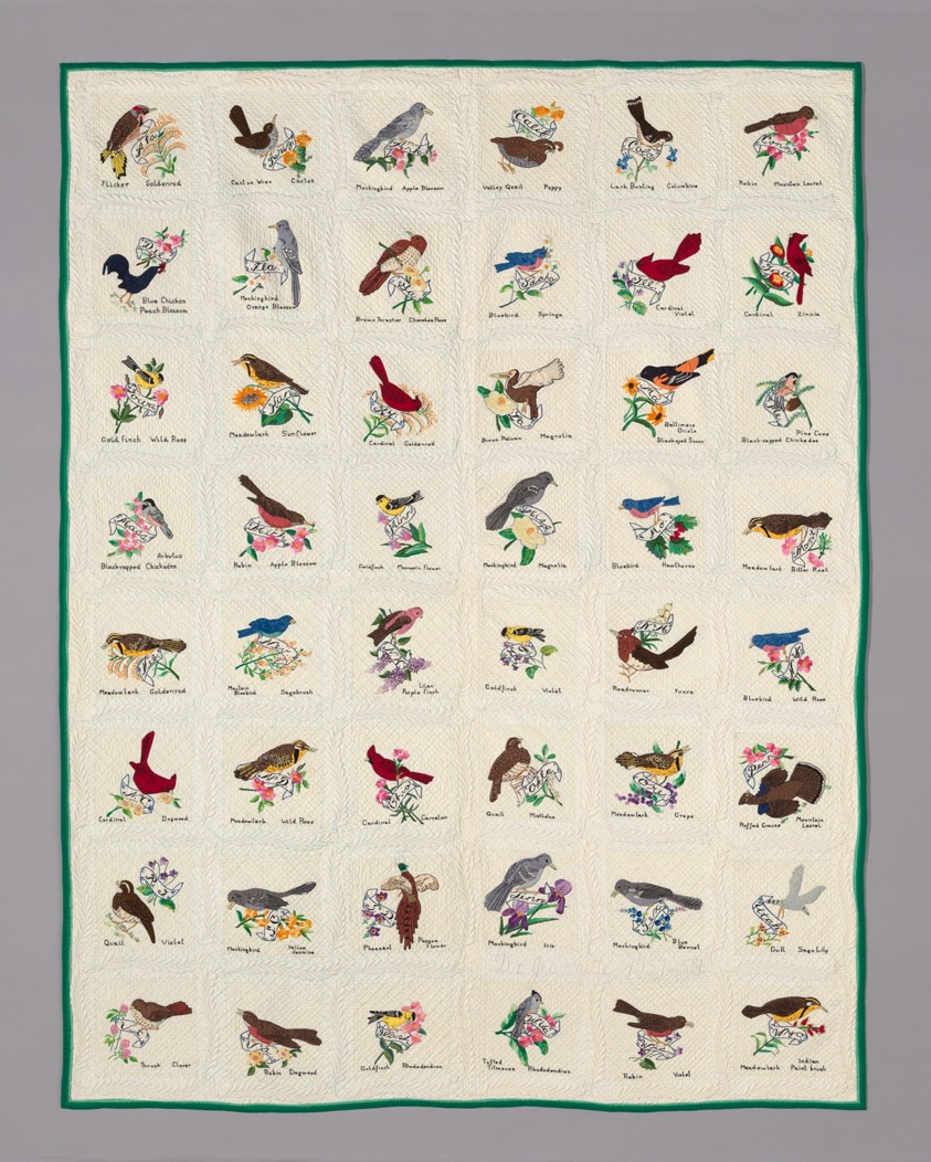 State Birds and Flowers Quilt