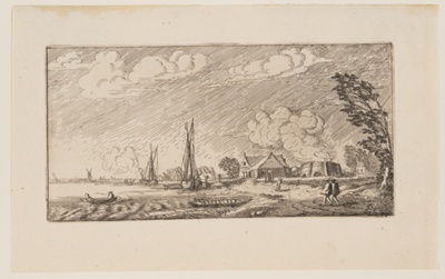 Lime-Kiln in Stormy Weather, from Six Landscapes
