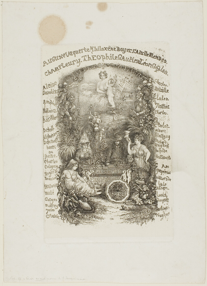 Frontispiece for the Revue Fantaisiste