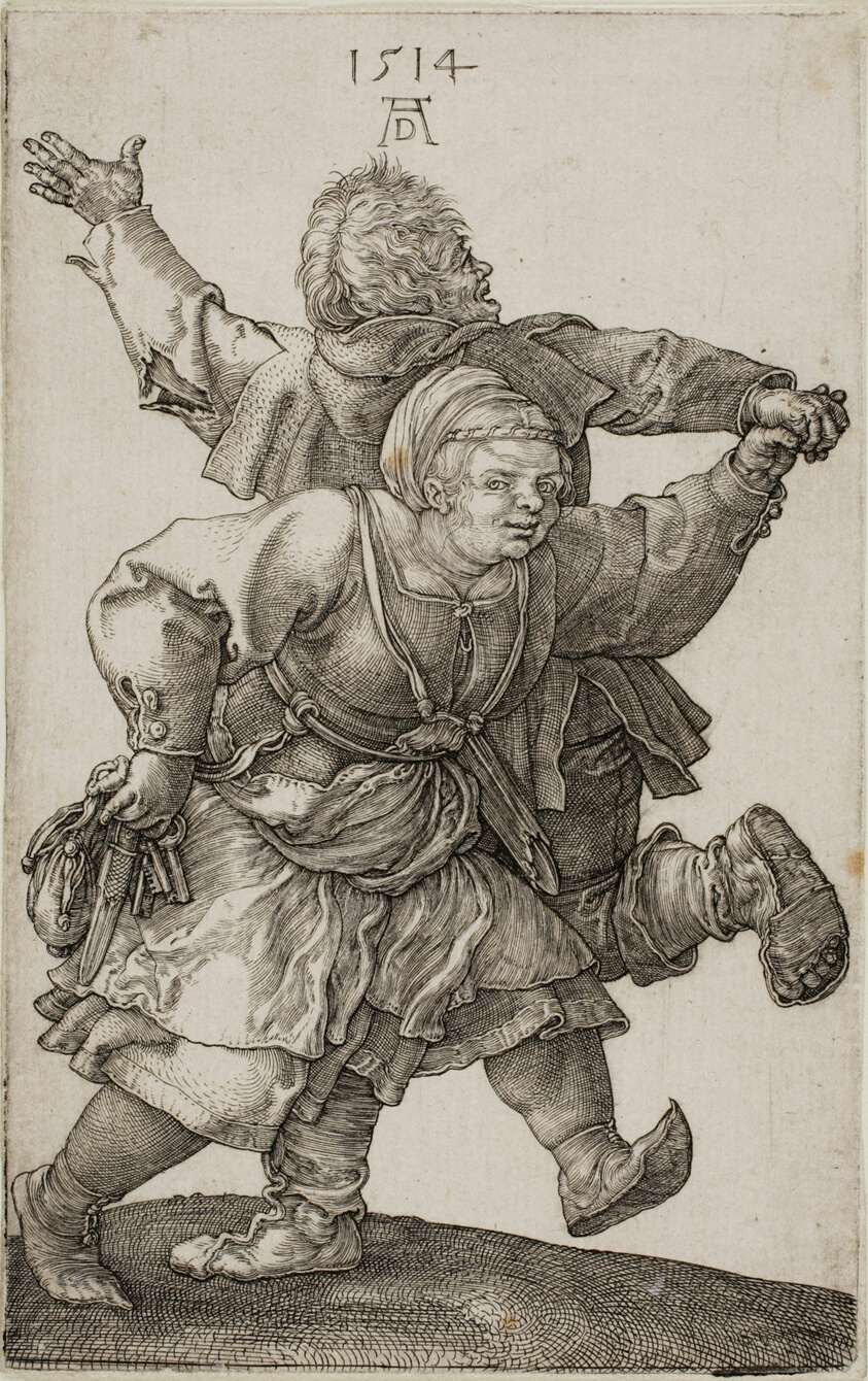 Peasant Couple Dancing