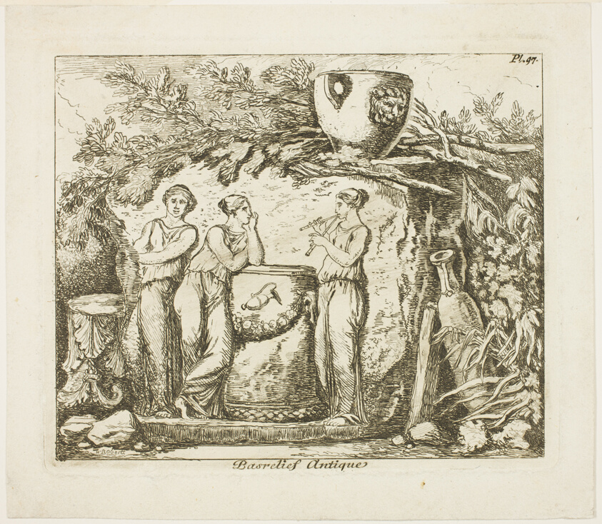 Antique Bas Relief