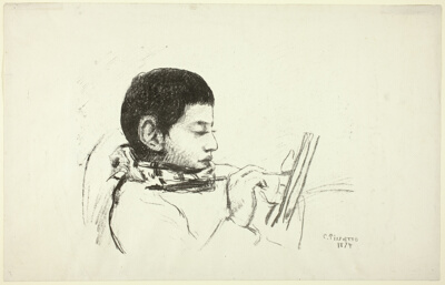 Portrait: Lucien Pissarro
