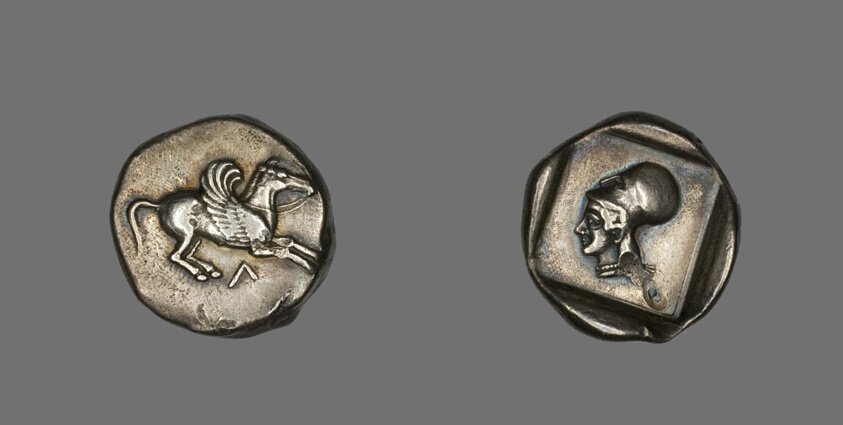 Coin Depicting Pegasus
