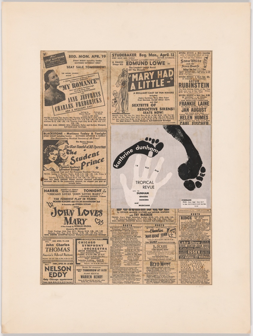 Katherine Dunham Ad