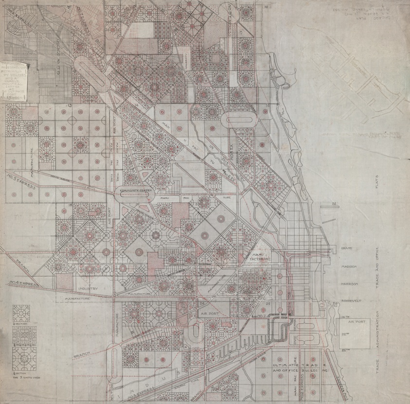 Transforming Chicago into a Livable Industrial Center, Chicago, Illinois, Design Drawings