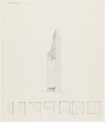 High-Rise Office Concepts, Elevation Study