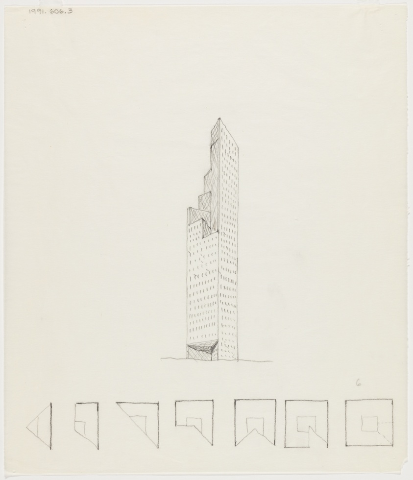 High-Rise Office Concepts, Elevation Study
