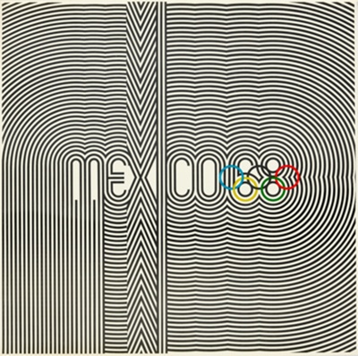 Mexico 68 Olympics Logo Poster