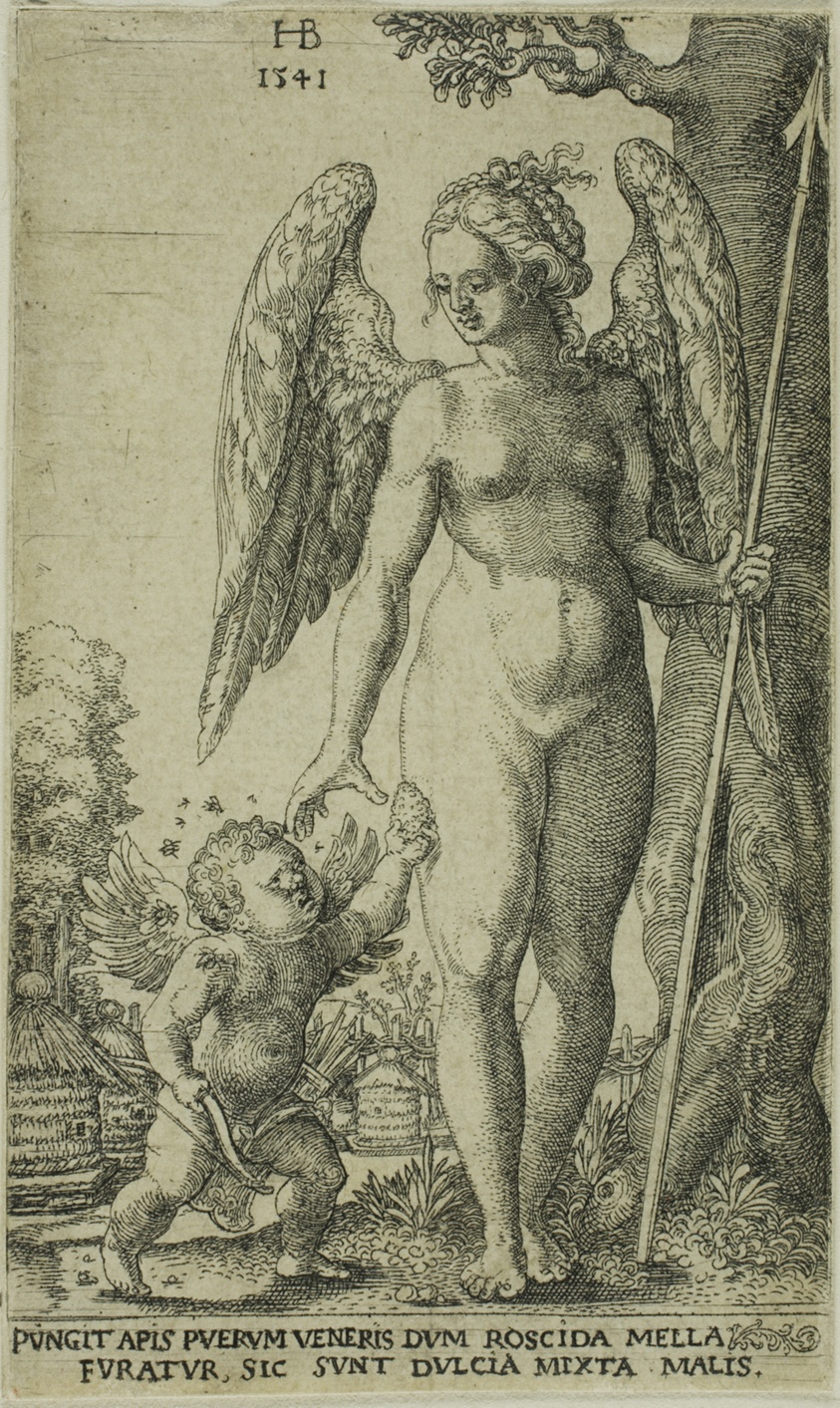 Cupid Bringing and Honeycomb to Venus