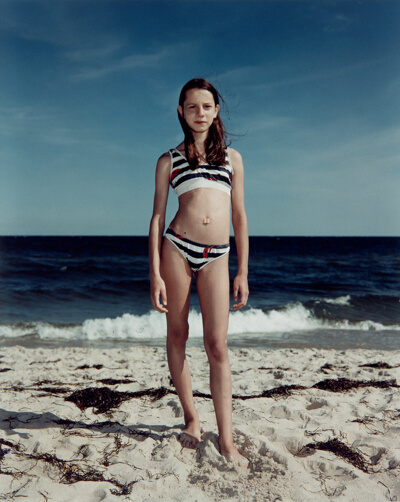 "Hel, Poland, August 12, 1998," from Beach Portraits