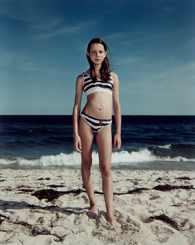"Hel, Poland, August 12, 1998," from Beach Portraits