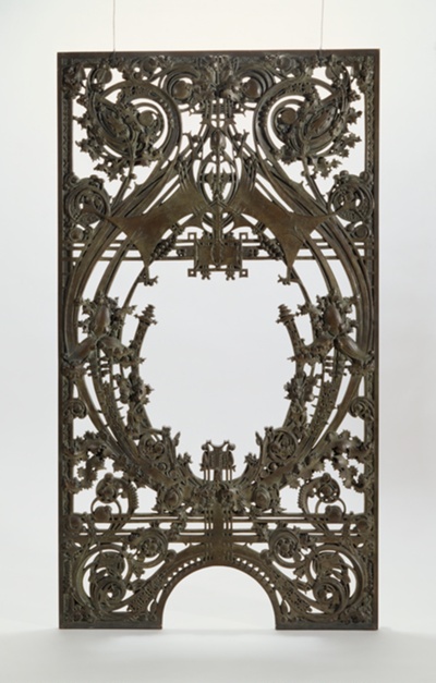 Teller's wicket from the National Farmers Bank, Owatonna, Minnesota