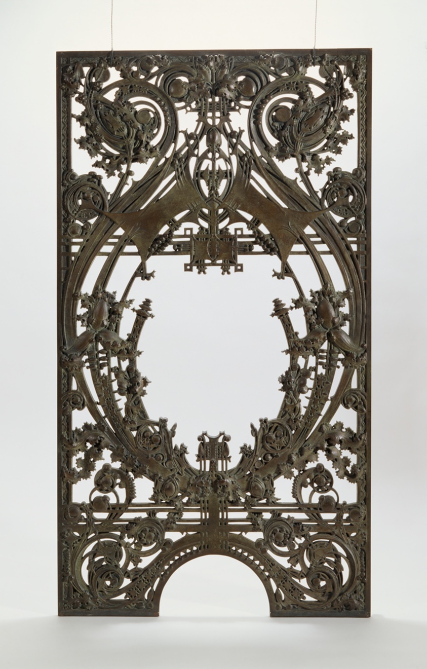 Teller's wicket from the National Farmers Bank, Owatonna, Minnesota