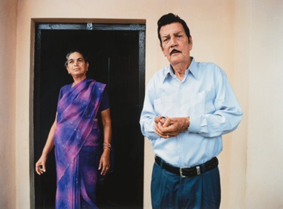 Stella and Trevor Hale, Bilaspur, from the series "The Anglo-Indians" (2004-06)