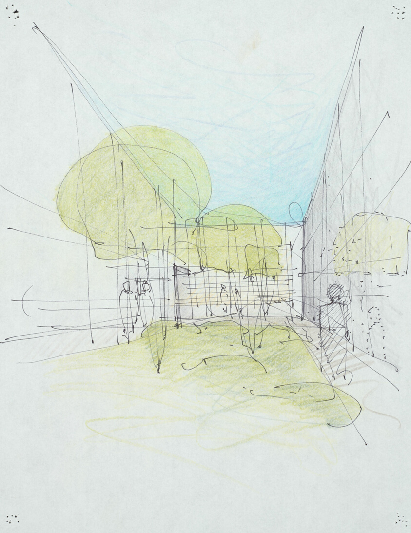 Poetry Foundation, Chicago, Illinois, Sketch