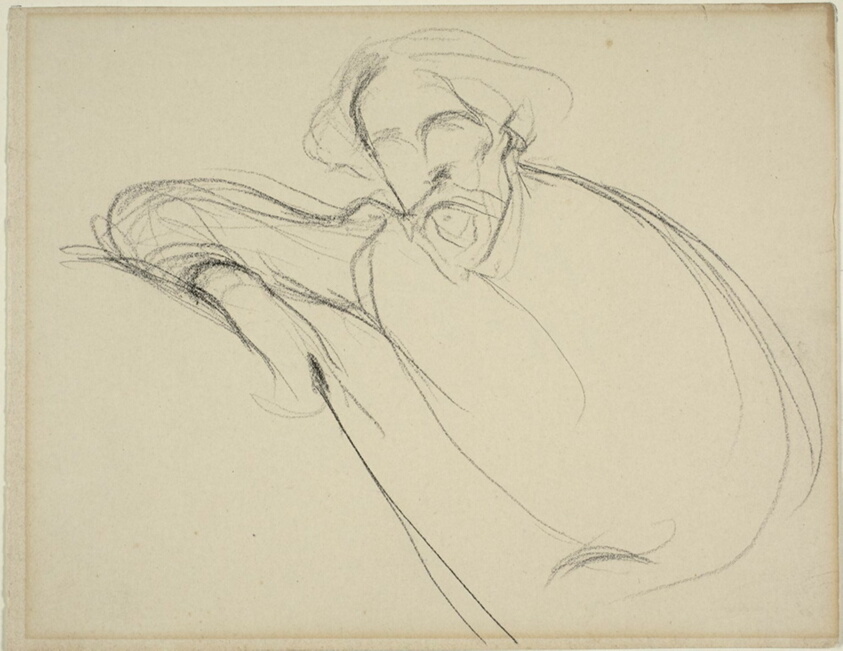 Study of Alphonse Daudet