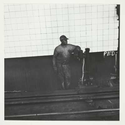 Untitled, from the series "New York Subway, 1960"