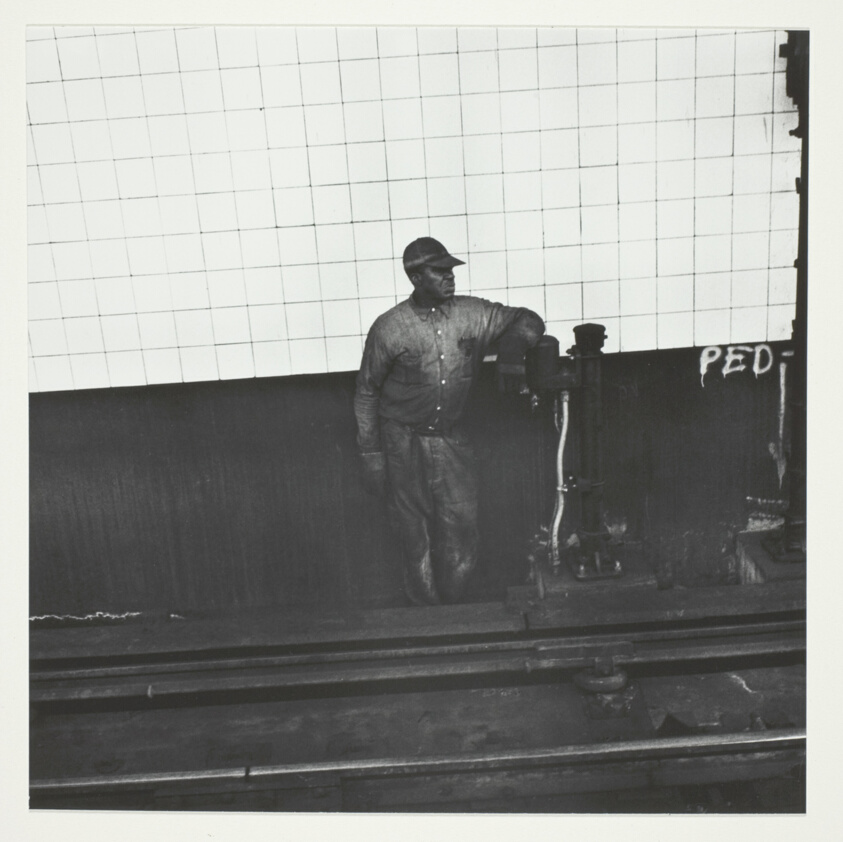 Untitled, from the series "New York Subway, 1960"