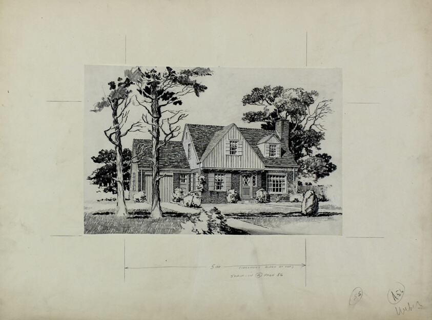 Cape Cod Style House, Small Homes Guide, Perspective