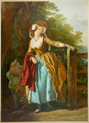 The Parting Look (with Man and Box)