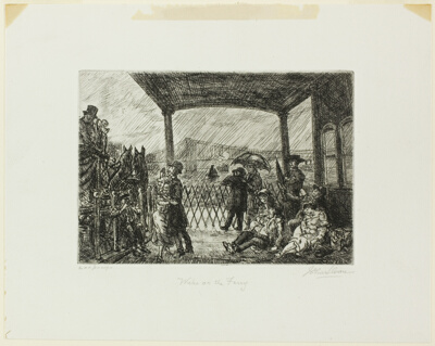 The Wake on the Ferry