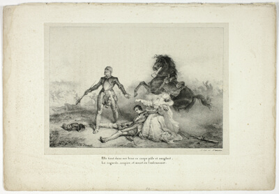 She Held in Her Arms the Corpse Pale and Bloody...
