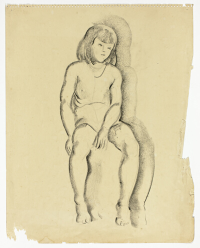 Untitled (Study of a Girl)