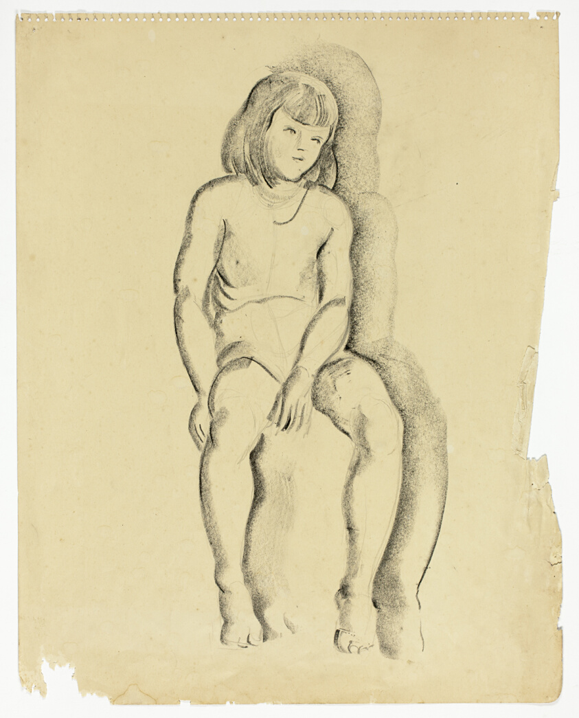 Untitled (Study of a Girl)