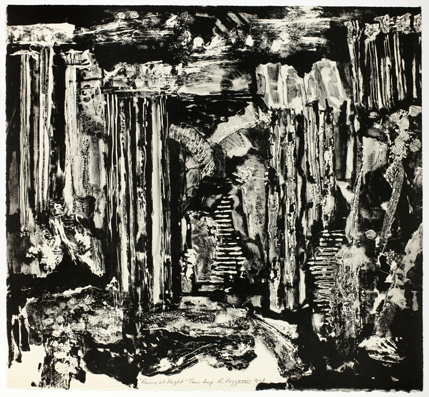 Ruins at Night