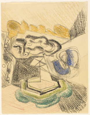 Abstract Composition-Figures in a Landscape