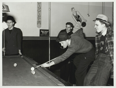 Pool hall, Culp, Illinois
