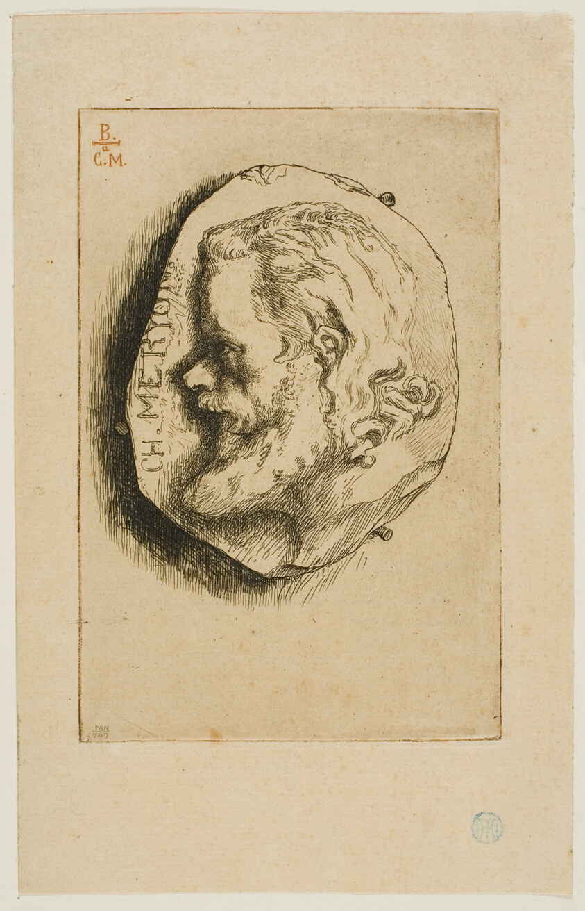 Portrait of Meryon in Profile