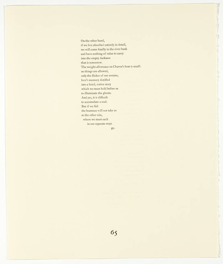 Pages 65-68, from The Plain of Smokes: Poem Cycle