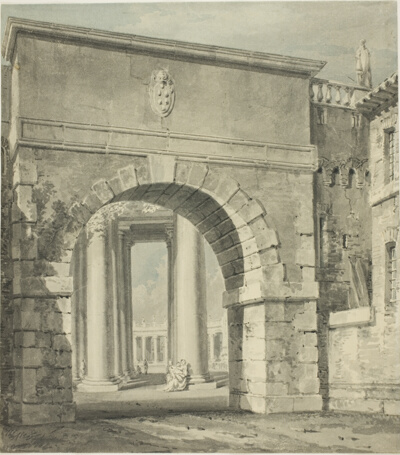 St. Peter’s Seen Through the Porta Angelica