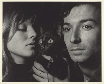 Couple and cat