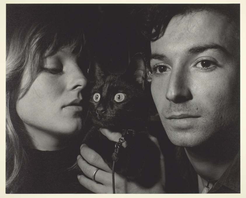 Couple and cat