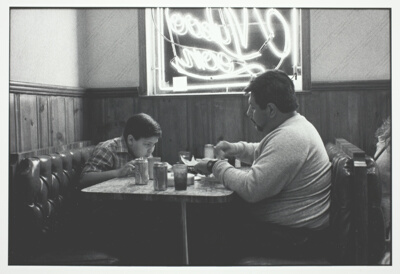 Father and Son, Mexican Restaurant, Chicago