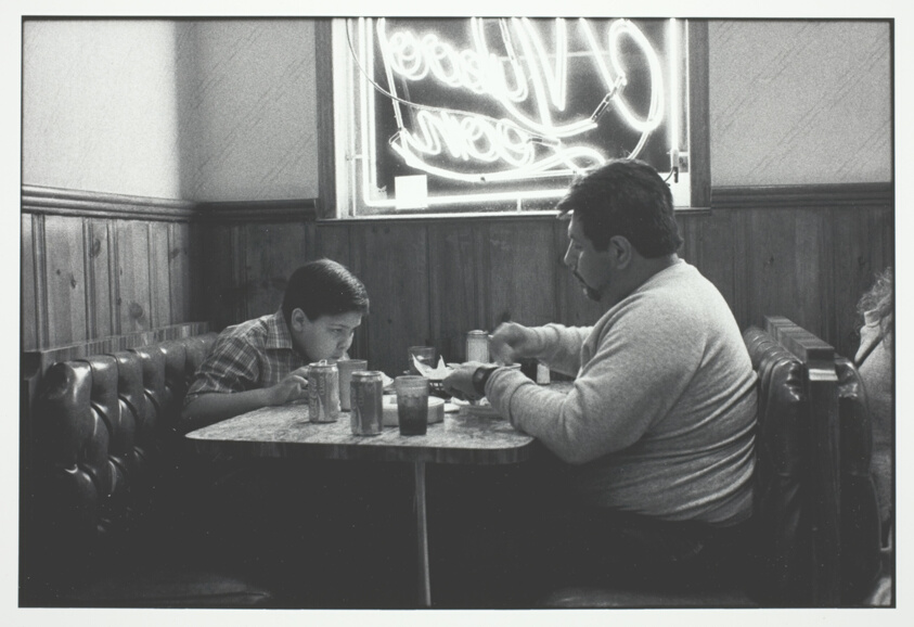 Father and Son, Mexican Restaurant, Chicago